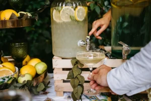 Limonade Hochzeit Catering